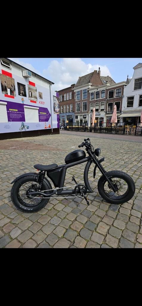Unieke fatbike harley davidson uitvoering, Fietsen en Brommers, Ophalen, Zo goed als nieuw, Overige merken