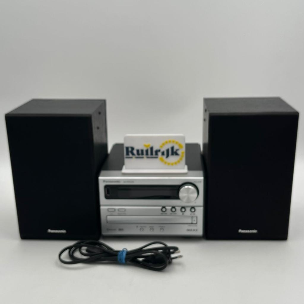 Panasonic SA-PM250 Radio met speakers Bluetooth/Cd/USB, Ruilrijk, Zo goed als nieuw, Info@ruilrijk.nl, Neerstraat 60, 6041 KD Roermond