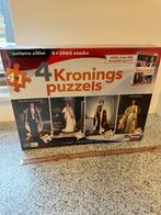 4 Kroningspuzzels Koninklijk Huis 4x1000 stukjes + DVD, Verzamelen, Koninklijk Huis en Royalty, Ophalen of Verzenden, Zo goed als nieuw