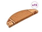 AANBIEDING | Trapmatten 15 stuks kleur beige! GRATIS BEZORGD, Verzenden, Beige, Nieuw, Minder dan 10 m²