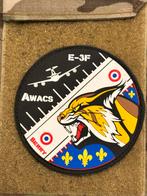 Pvc frans nato awacs E-3F embleem, Verzenden, Luchtmacht, Overige gebieden, Embleem of Badge