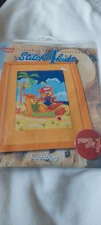 LANARTE BORDUURPAKKET  VOORBEDRUKT MET BORDUURZIJDE, Ophalen of Verzenden, Nieuw, Handborduren, Borduurpakket