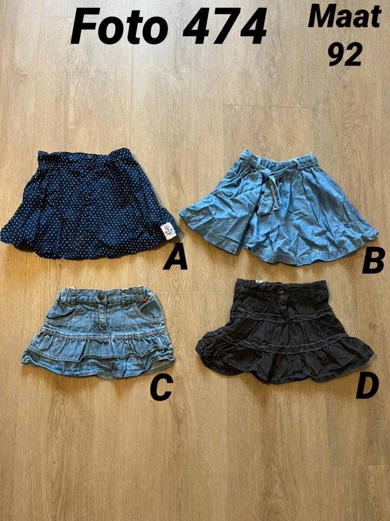 Rok meisje zgan maat 92 *foto 474*, Kinderen en Baby's, Kinderkleding | Maat 92, Ophalen of Verzenden, Zo goed als nieuw, Meisje