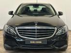 Mercedes-Benz C-klasse 180 Premium Plus|TREKHAAK|XENON|DEALE, Auto's, Automaat, Lichtsensor, Leder en Stof, Zwart