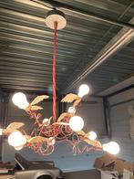 Ingo Maurer Birdie Hanglamp - 12 Gloeilampen met Vleugels, Ophalen of Verzenden, Gebruikt, Metaal, 75 cm of meer