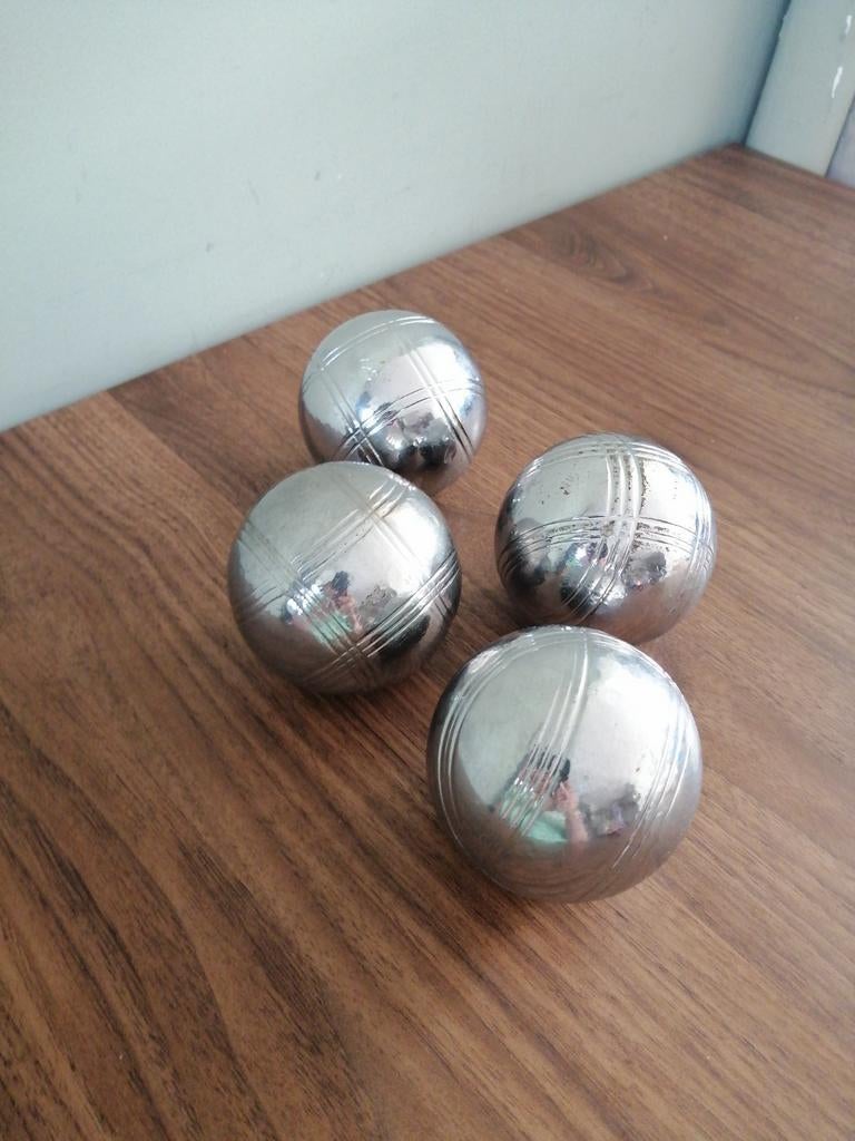 Jeu de boules ballen / petanqueballen, Ophalen, Gebruikt