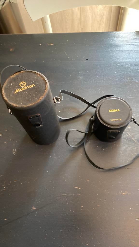 2 mooie foto lenzen in koker, Ophalen of Verzenden, Zo goed als nieuw