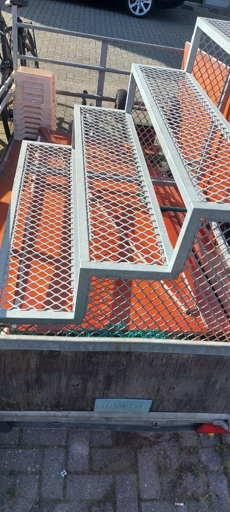 Woonwagen trap bloemen presentatie rek poets verhoging, Ophalen of Verzenden, Nieuw