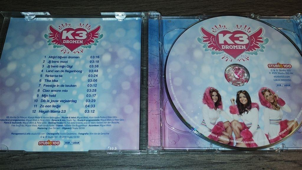 K3 - Dromen [+ Bonus DVD], Ophalen of Verzenden, Gebruikt
