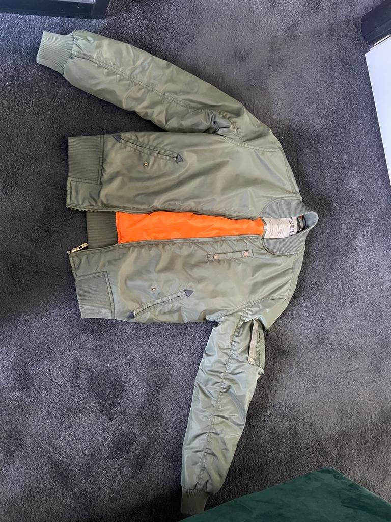 Bomberjack, Ophalen of Verzenden, Zo goed als nieuw, Maat 48/50 (M), Groen