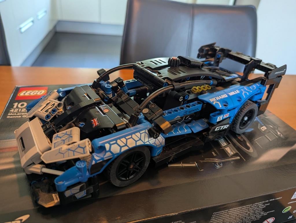 Lego Technic McLaren Senna GTR (42123), Gebruikt, Lego, Ophalen of Verzenden, Complete set