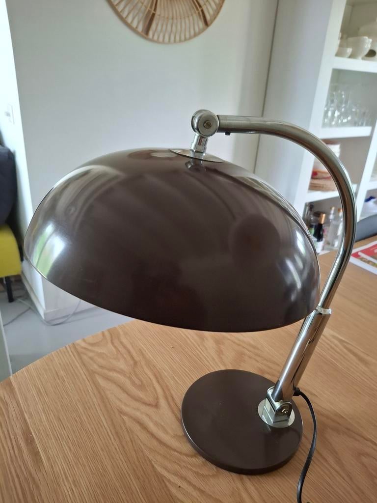Vintage Hala Zeist bureaulamp model 144 - Bauhaus stijl, Ophalen of Verzenden