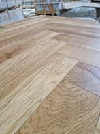 TIJDELIJKE SALE! EIKEN VISGRAAT PARKET KANT EN KLAAR GEOLIED, Ophalen, Nieuw, 75 m² of meer, Parket