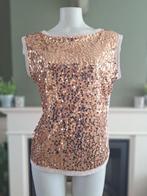 Ted Baker pailletten glitter top 2 38 M, Kleding | Dames, Tops, Maat 38/40 (M), Overige kleuren, Verzenden, Zo goed als nieuw