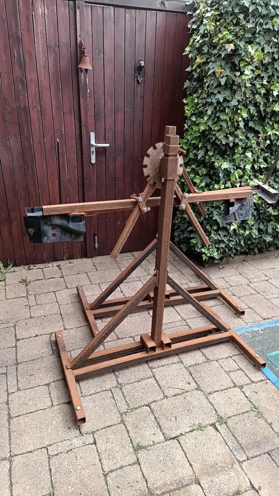 Kantelbrug draai spit rotisserie HMD creations, Ophalen