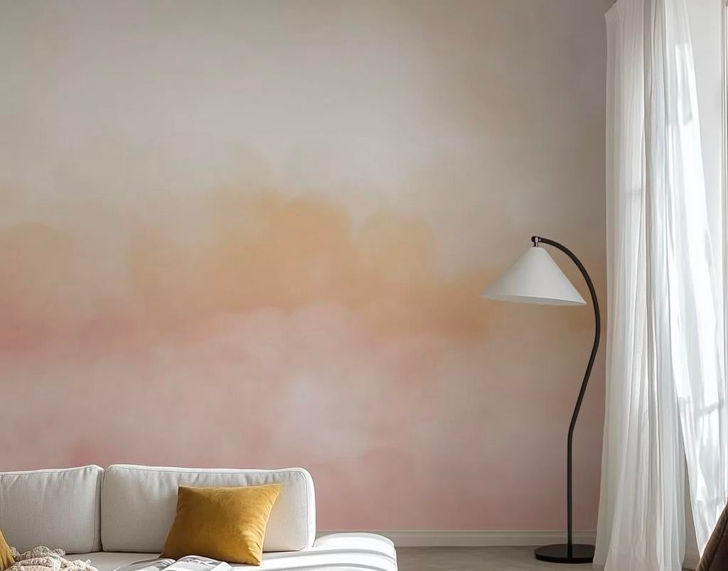 Behang Photowall Sweden, nieuw - 330x228cm, Ophalen of Verzenden, Minder dan 10 m², Oranje, Meisjes, knus, dromerig