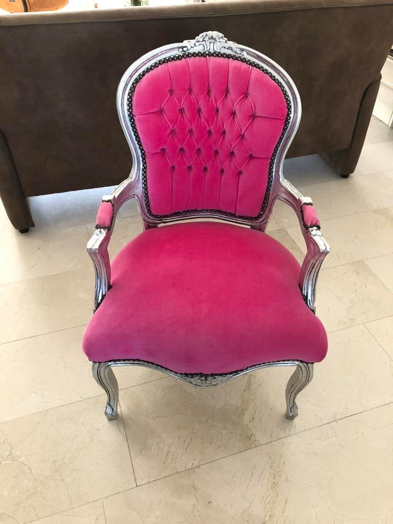 Leuke fauteuil, Huis en Inrichting, Fauteuils, Ophalen, Minder dan 75 cm, Romantisch, Zo goed als nieuw
