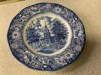 Blauwe.    Engelse wandborden.    ( meerdere)., Antiek en Kunst, Antiek | Wandborden en Tegels, Verzenden