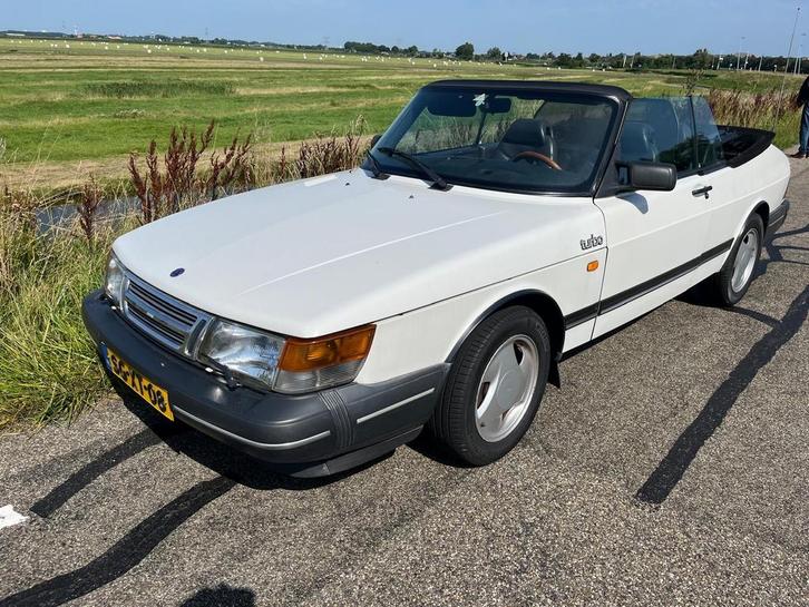 Saab 900 2.0 Turbo Cabrio bouwjaar 1988, APK t/m 12 mei 2027, Auto's, Saab, Particulier, Saab 900, Airconditioning, Centrale vergrendeling