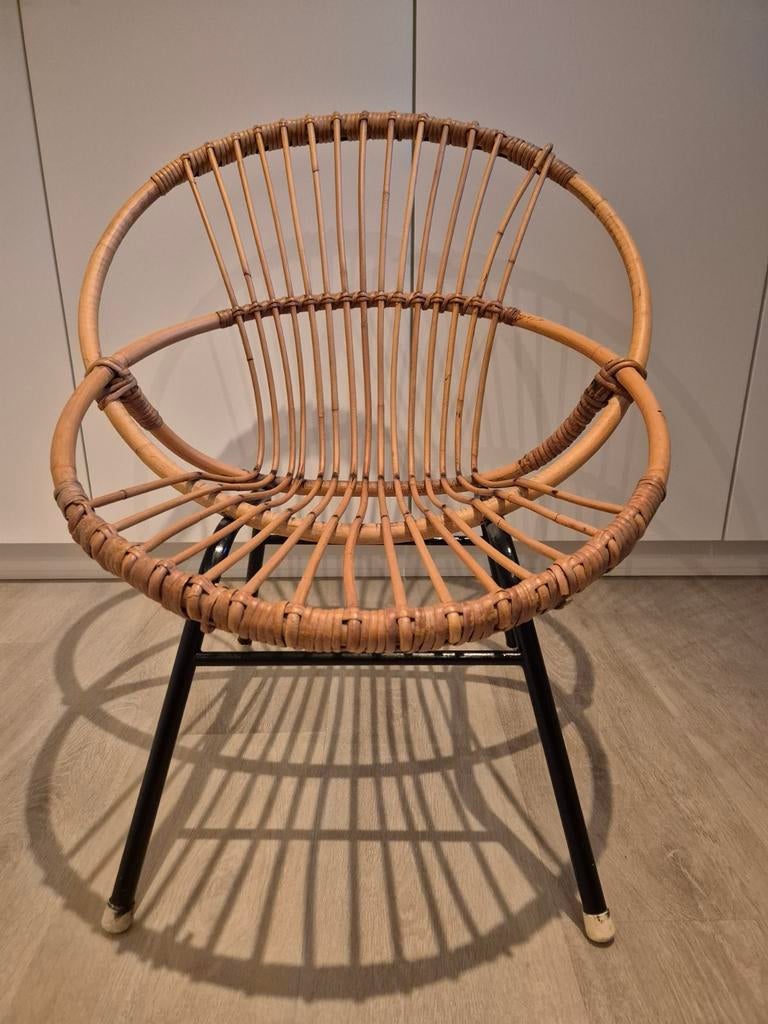 Rotan stoel, Kinderen en Baby's, Ophalen, Zo goed als nieuw, Stoel(en)