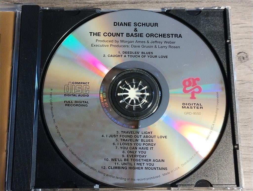 Diane Schuur & The Count Basie Orchestra, Ophalen of Verzenden, 1960 tot 1980, Zo goed als nieuw, Jazz