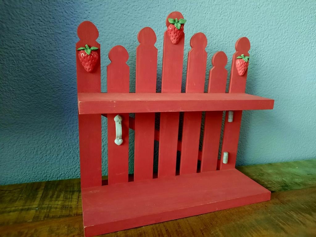 Rood hek aardbei cherished teddies, Verzamelen, Ophalen of Verzenden, Zo goed als nieuw, Beeldje, Cherished Teddies