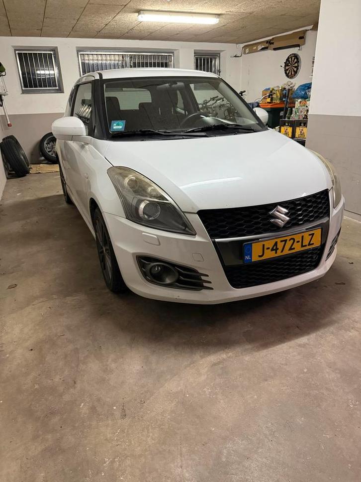 Suzuki Swift 1.6 3D Sport 2013 Wit, Auto's, Suzuki, Particulier, Swift, ABS, Airbags, Airconditioning, Android Auto, Apple Carplay