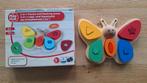 Houten Vlinder Vormen Puzzel Playtive, 2 tot 4 jaar, 10 tot 50 stukjes, Ophalen of Verzenden, Zo goed als nieuw