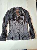 Nieuwe blouse van Voodoo Vixen maat S (36) zwart, Ophalen of Verzenden, Nieuw, Maat 36 (S), Zwart