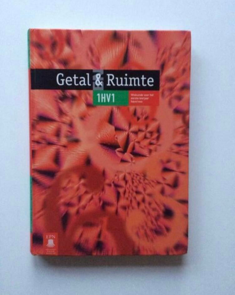 Getal en Ruimte 1hv1 en 1hv2 Leerboeken en antwoorden, Gelezen, HAVO, Noordhoff Uitgevers, Wiskunde A