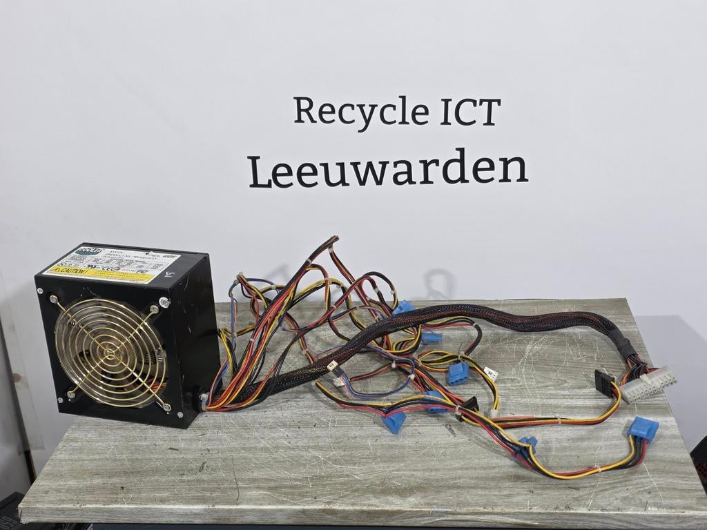 Cooler master 450w max voeding psu power supply rs-450-acly, Ophalen of Verzenden, Gebruikt