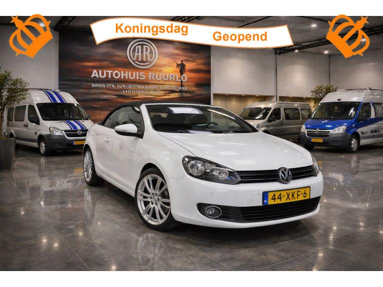 Volkswagen Golf Cabriolet Dealeronderhouden NAP APK GARANTIE, Voorwielaandrijving, Euro 5, Stof, Zwart