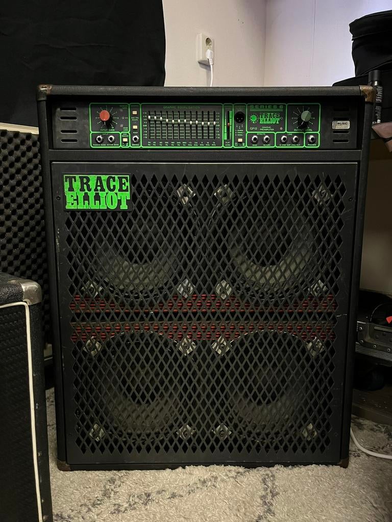Trace Elliot 4x10 versterker basgitaar, Ophalen of Verzenden, Zo goed als nieuw, 100 watt of meer