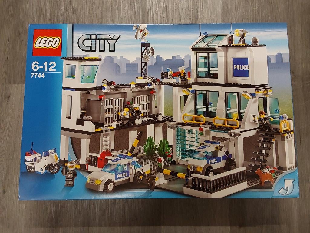 Lego 7744 politiebureau, Ophalen, City, Lego, Nieuw