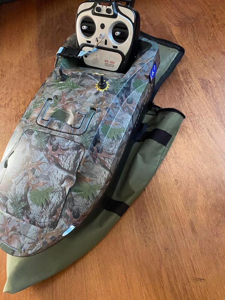 Nanotec voerboot Fishfun met Deeper Pro – topconditie!, Watersport en Boten, Hengelsport | Karpervissen, Zo goed als nieuw, Overige typen