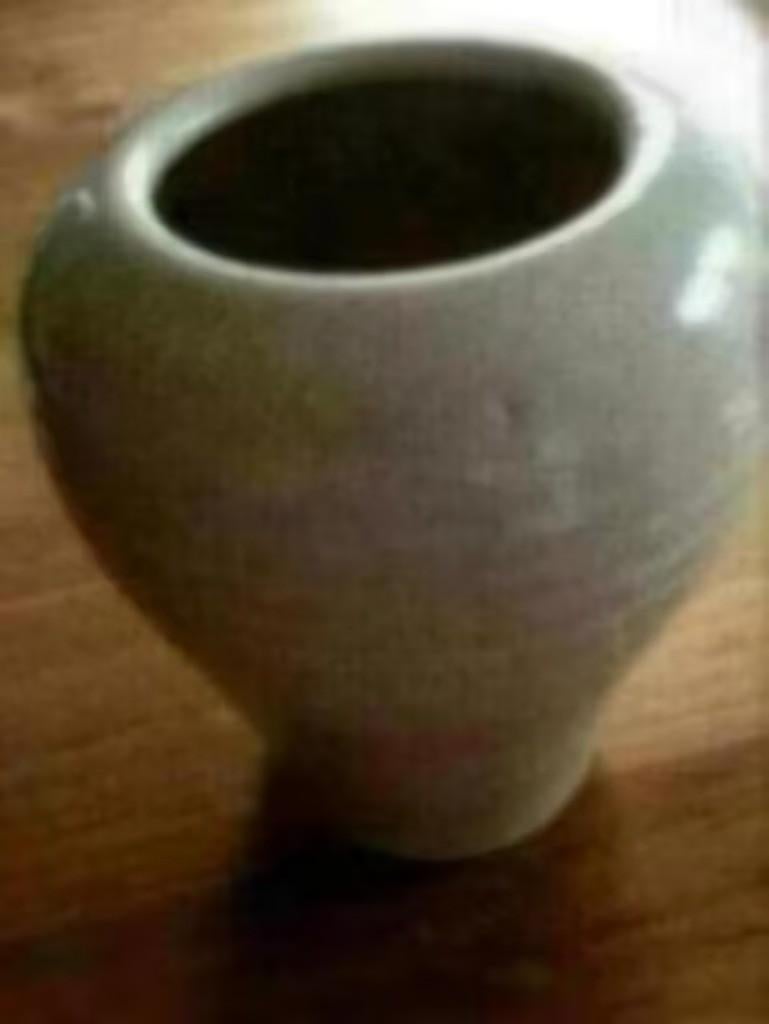 Vaasje aardewerk gubbels helden ( vintage ), Ophalen of Verzenden