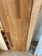 4 st. Massief eiken planken, Doe-het-zelf en Verbouw, Hout en Planken, Ophalen, Minder dan 25 mm, Eiken, Zo goed als nieuw