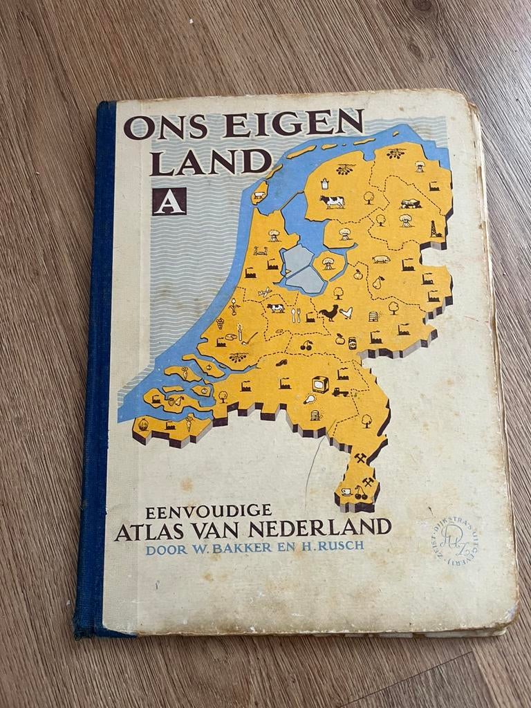 Ons eigen land, Boeken, Overige atlassen, Ophalen of Verzenden, Zo goed als nieuw, 1800 tot 2000