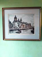 Roger Hebbelinck Litho Amsterdam genummerd, Ophalen