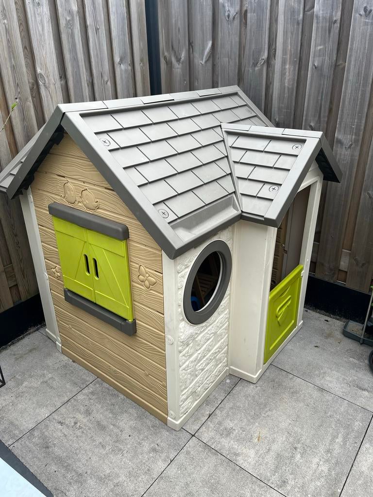 Smoby speelhuisje in zeer goede staat, Ophalen, Zo goed als nieuw, Kunststof