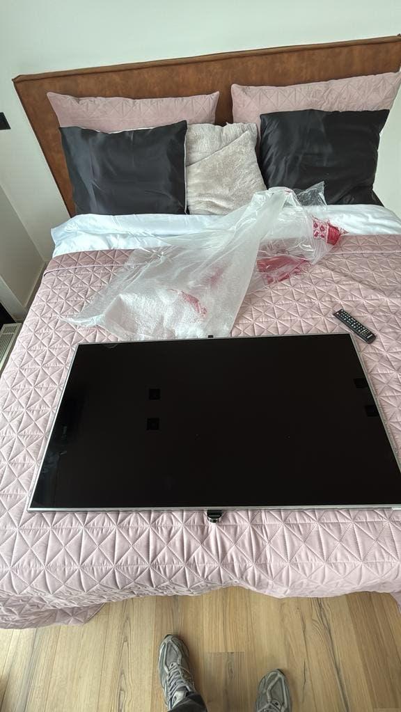 Samsung UE46F7000SL televisie, Ophalen, LED, Zo goed als nieuw, 100 Hz