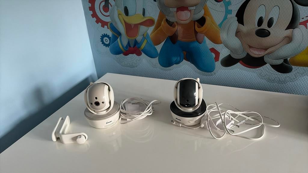 Twee babyfooncamera’s Alecto, Kinderen en Baby's, Babyfoons, Ophalen of Verzenden, Zo goed als nieuw, 250 meter of meer, Camera