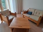 Te koop: tweezitsbank, stoel en tafel, Ophalen, Gebruikt, 150 tot 200 cm, Tweepersoons