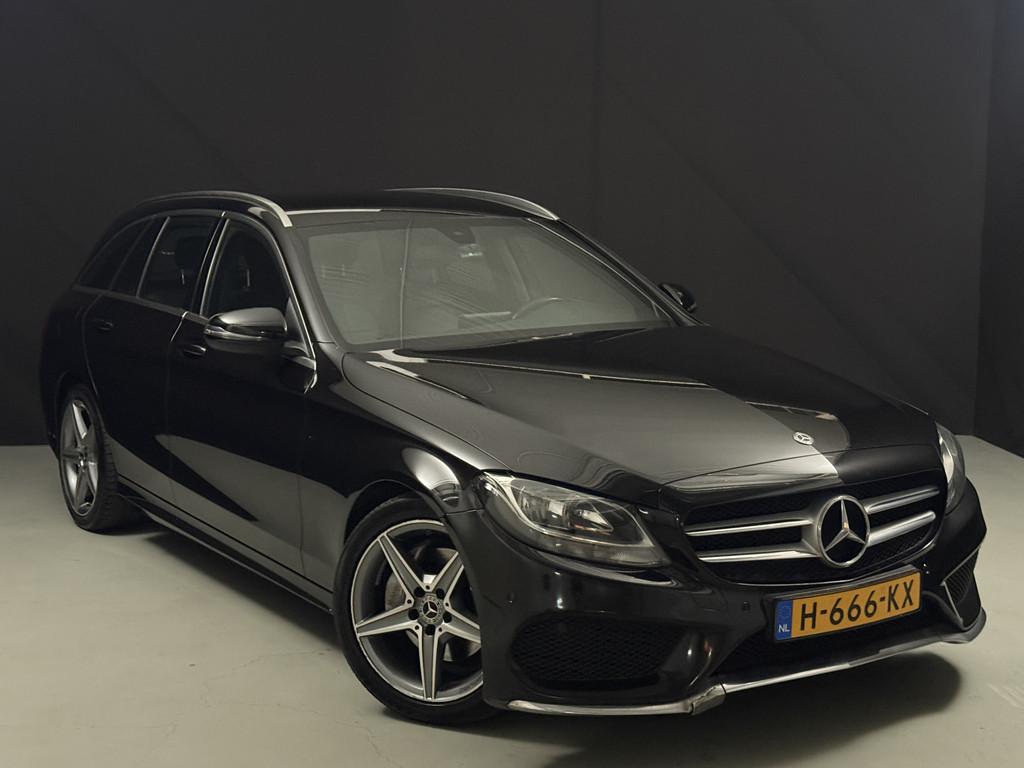 Mercedes-Benz C-Klasse Estate 200 CDI Business Solution AMG, Euro 6, 4 cilinders, Zwart, Diesel
