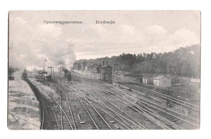Oude ansichtkaarten Dordrecht oa spooremplacement  ONGELOPEN, Verzamelen, Ansichtkaarten | Nederland, Ongelopen, Zuid-Holland