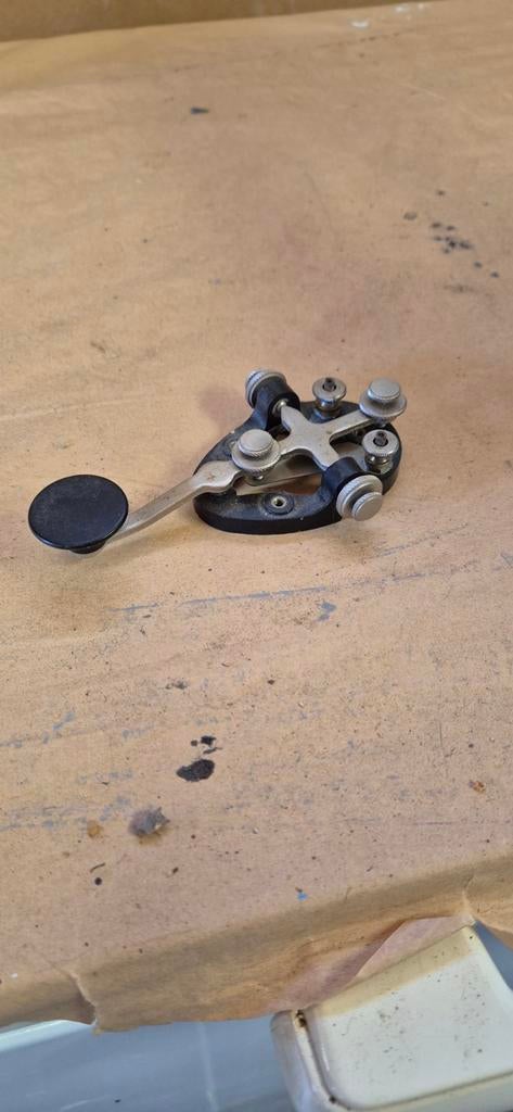 Vintage Telegraafsleutel - Morse Code Zender, Ophalen of Verzenden