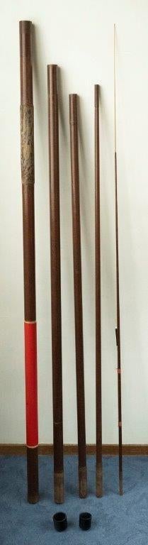 Glasvezel hengel 5-delig (M), Ophalen, Gebruikt, Overige typen