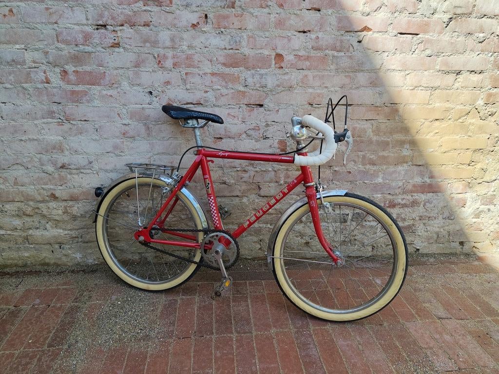Peugeot retro kinder racefiets - origineel Frans, Fietsen en Brommers, Fietsen | Racefietsen, Ophalen