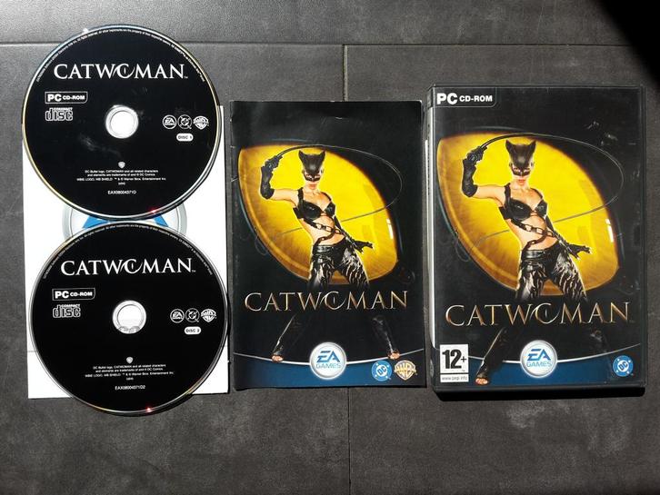 PC Game - Catwoman - Actie CD-ROM Spel, Spelcomputers en Games, Games | Pc, Zo goed als nieuw, Avontuur en Actie, 1 speler, Vanaf 18 jaar