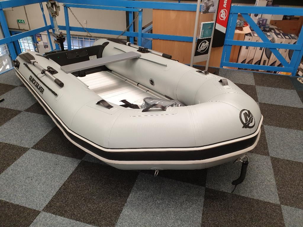 Nieuwe Quicksilver 300 Sport met aluminium vlonders mod 2026, Watersport en Boten, Rubberboten, Ophalen, Aluminium, Quicksilver